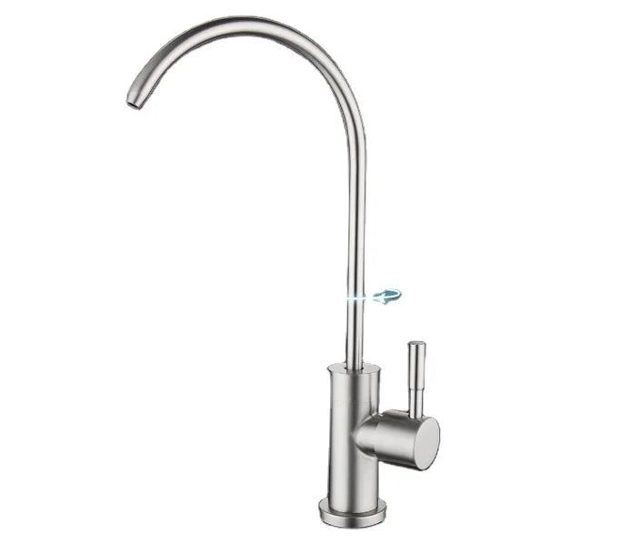 Classical Style  Stainless Steel Faucet Water Mixer Tap Hot and Cold Water Faucet for Kitchen Sink