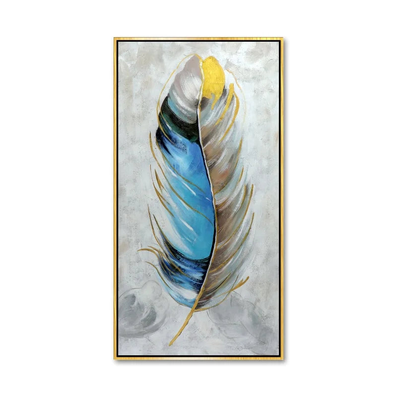 Wholesale Customized Nordic Style Framed Tropical Plant Modern Wall Art Canvas Chinese Painting Home Decoration Hot Sale