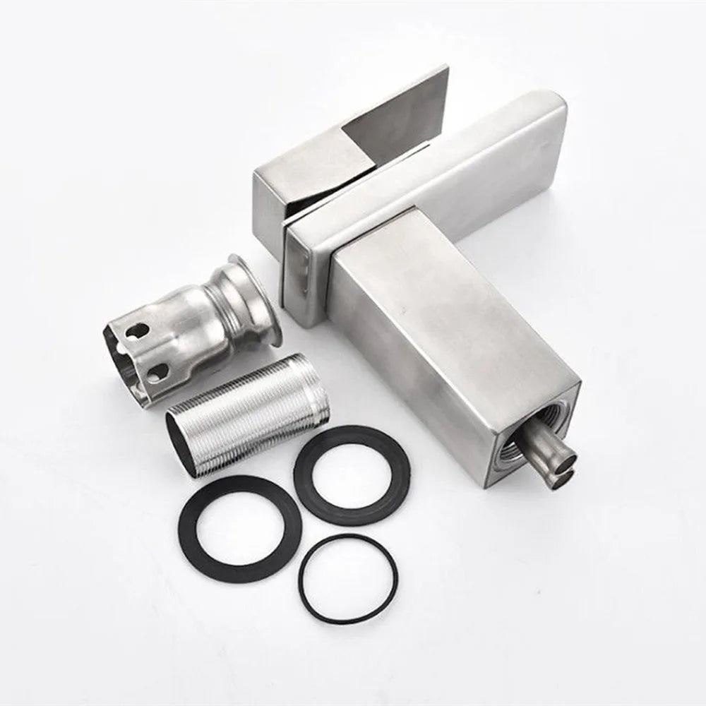 OEM Mixer Tap Hot and Cold Wash Waterfall Basin Faucet Sanitary Ware