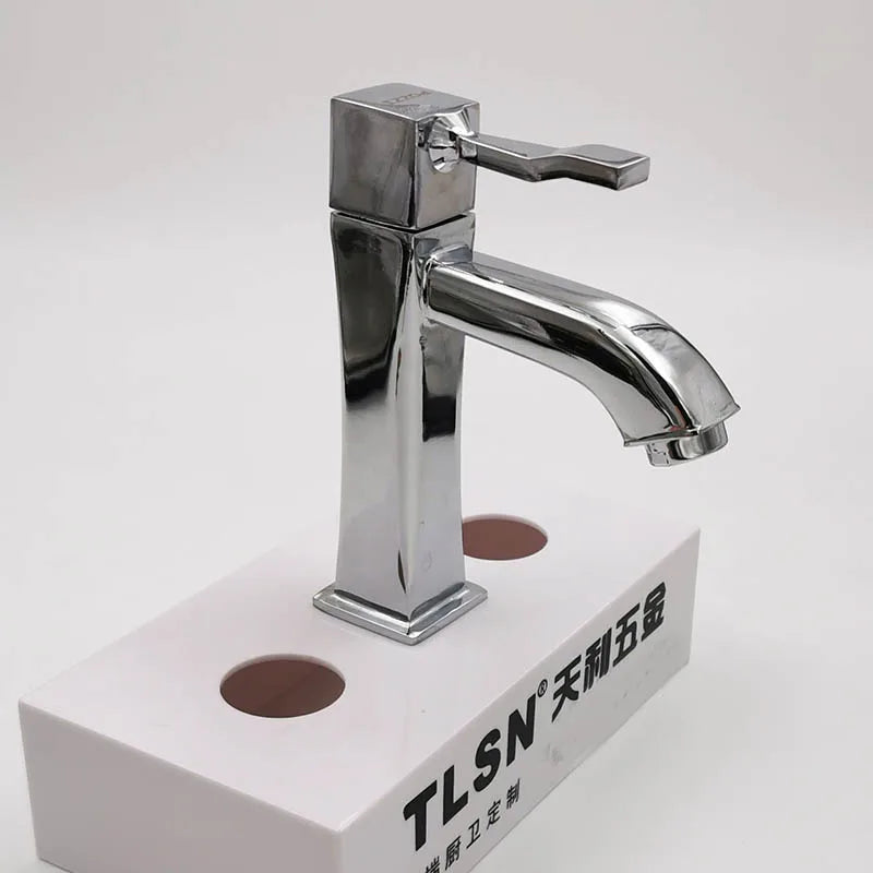 Wholesale Zinc-alloy Wash Tap Bathroom Single Handle Face Basin Faucet