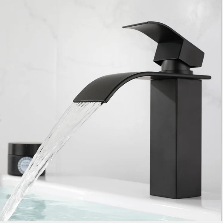 Wholesale Ss Steel Hot and Cold Water Wash Tap Bathroom Single Handle Face Basin Faucet