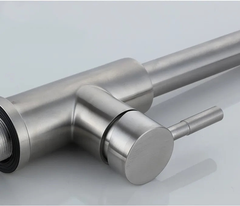 Hot Sales Single Handle Pull Out Kitchen Sink Stainless Steel Faucet