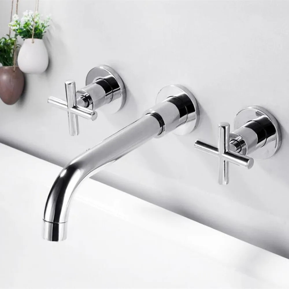 Factory Customized High-end Various Colors Embedded Double Basin Faucet
