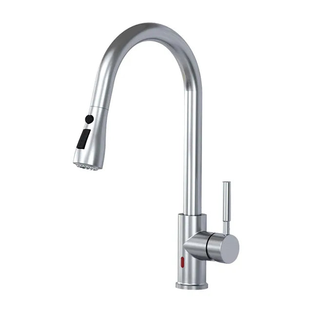 Factory Wholesale Pull Down Touchless Touch Sensor Kitchen Faucet