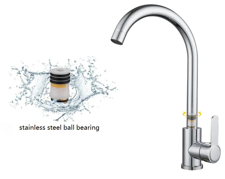 China's Popular 304 Stainless Steel Kitchen Sink Faucet