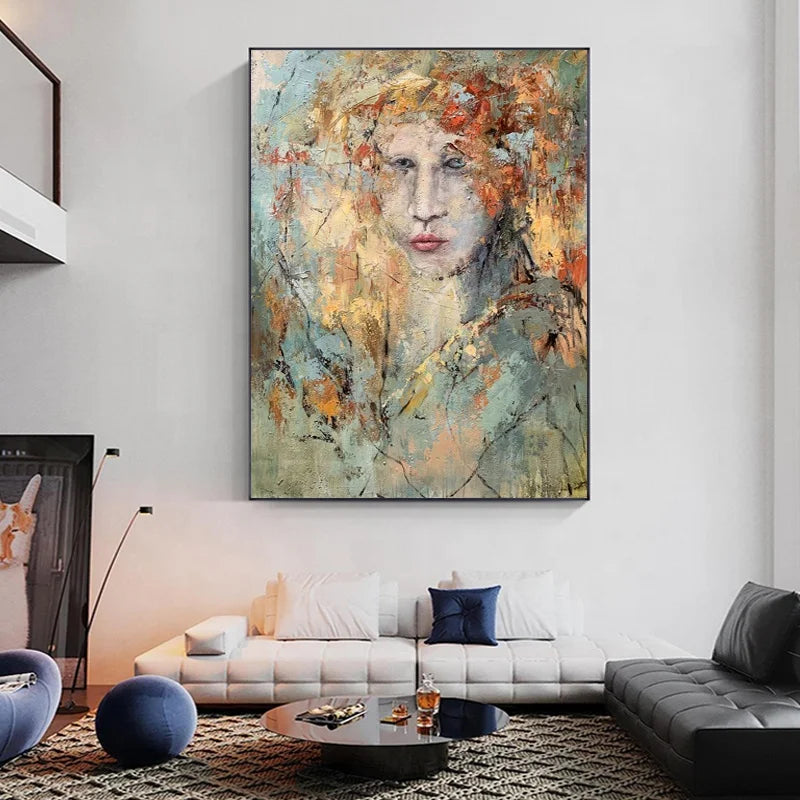 New Design Totally Hand Painted Wall Decor Modern Canvas Painting Abstract Art Wall Handmade Oil Painting Canvas Painting
