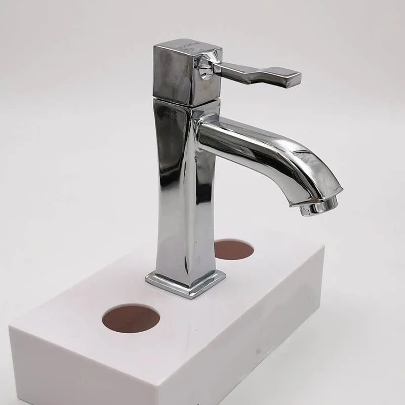 Wholesale Zinc-alloy Wash Tap Bathroom Single Handle Face Basin Faucet