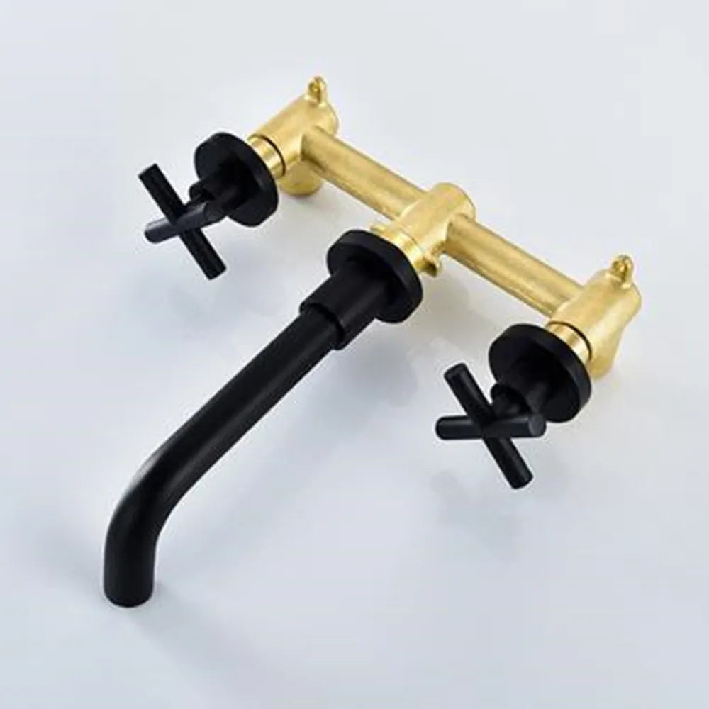 Factory Customized High-end Various Colors Embedded Double Basin Faucet