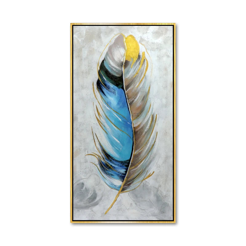 Wholesale Customized Nordic Style Framed Tropical Plant Modern Wall Art Canvas Chinese Painting Home Decoration Hot Sale