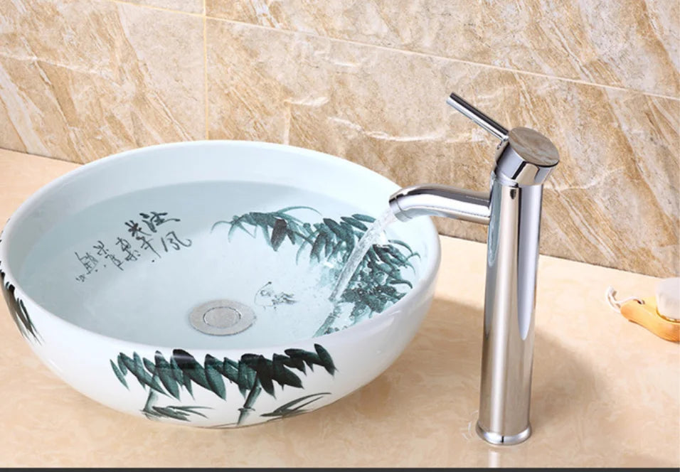 Wholesale Price Sinks Faucets Brass-alloy Basin Bathroom Faucet