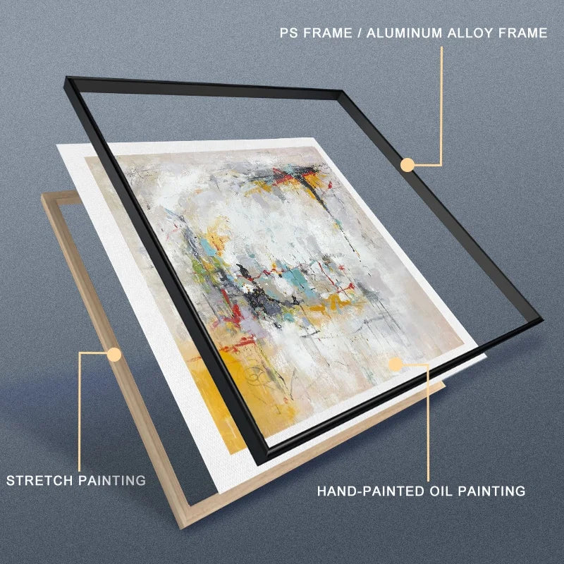 Wholesale Customized Nordic Style Framed Tropical Plant Modern Wall Art Canvas Chinese Painting Home Decoration Hot Sale
