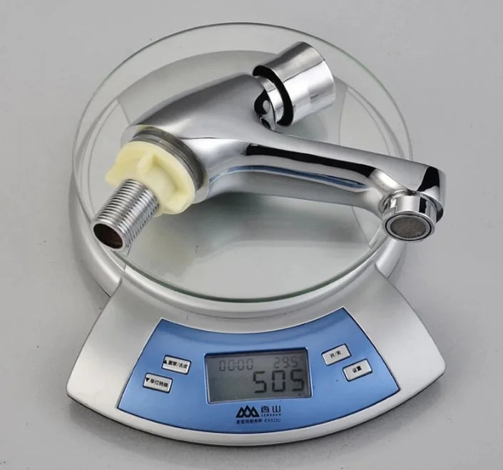 Wash Bathroom Accessories Time Delay Tap Copper Wash Basin Faucet