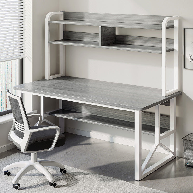 Computer desk Desktop desk Bookshelf Integrated table Simple bedroom Female student Home study writing desk Desk