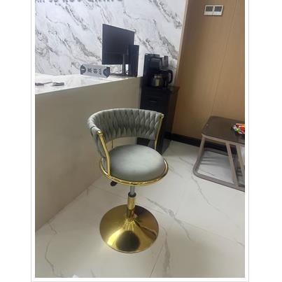 Bar chair lift chair bar front desk stool household high bar stool checkout page bar chair high stool backrest round stool