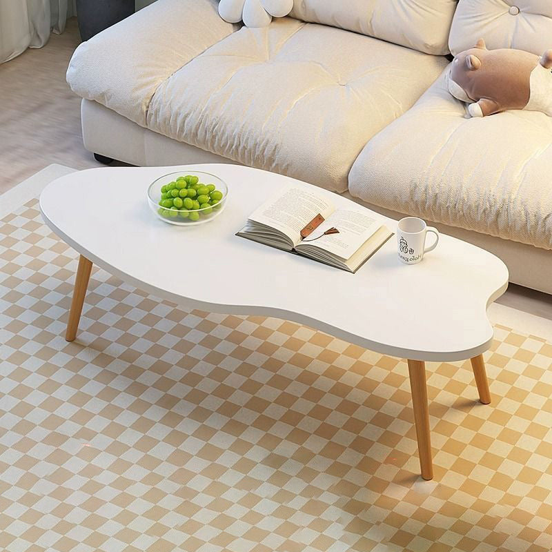 Coffee table small apartment new light luxury double-layer sofa tea table rental house small table modern living room household cloud table