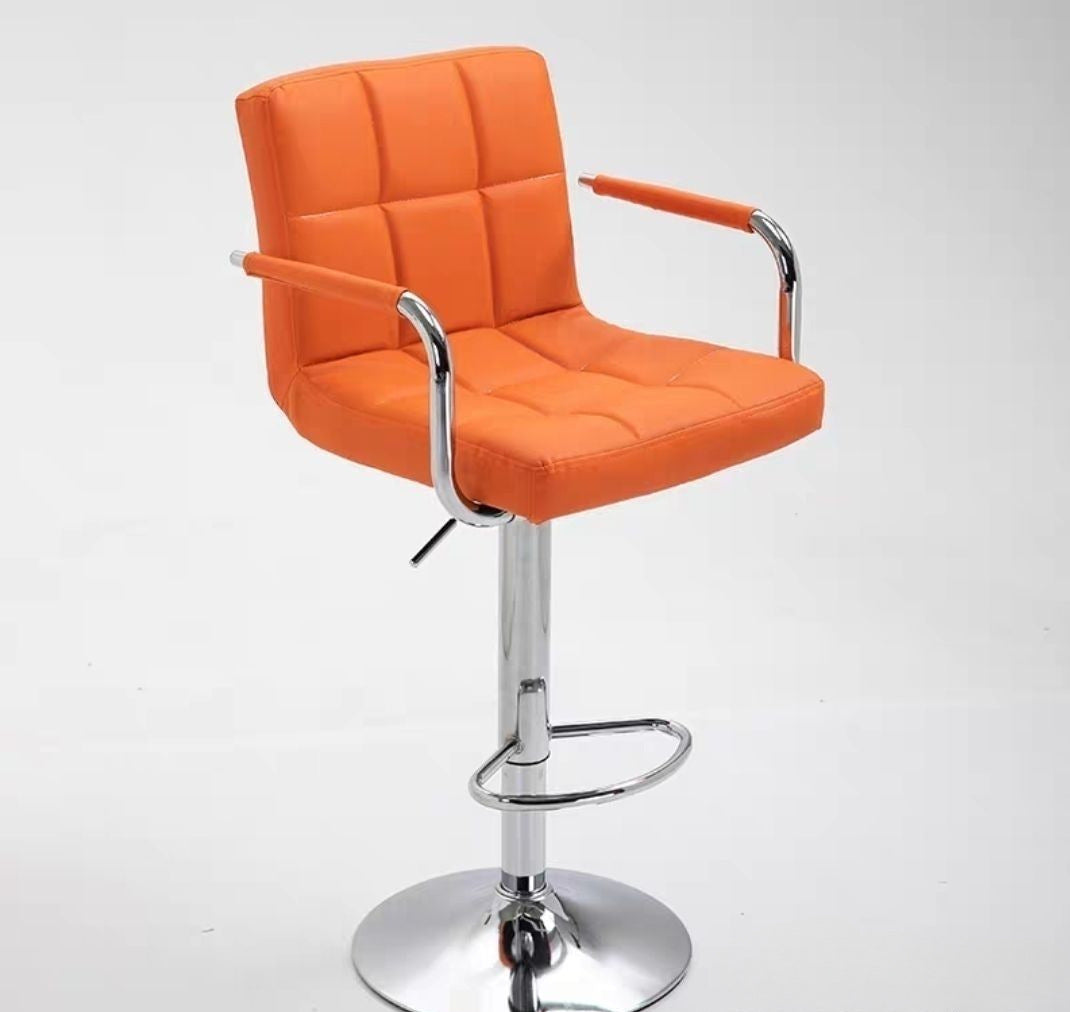 Bar chair household lift rotating high chair simple modern high stool bar stool light luxury back chair