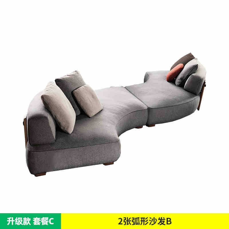 Outdoor courtyard teak sofa hotel outdoor designer garden Nordic homestay manor outdoor sofa combination