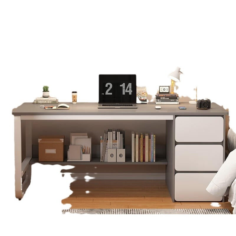 Computer desk Bedroom Home student writing desk Adult desk Simple modern rectangular table Workbench