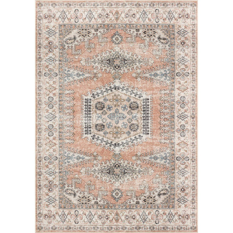 Cross-border Amazon retro living room carpet dirt-resistant and easy to take care of Nordic American sofa bedroom coffee table blanket foldable