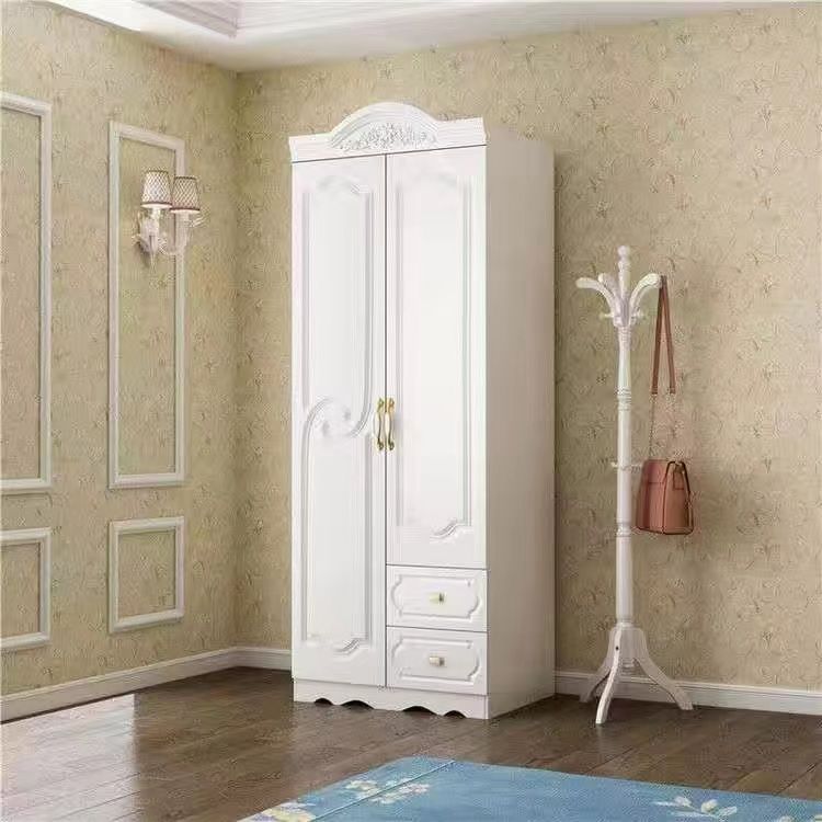 European wardrobe simple modern rental room plate wardrobe household bedroom furniture combination cabinet storage wardrobe