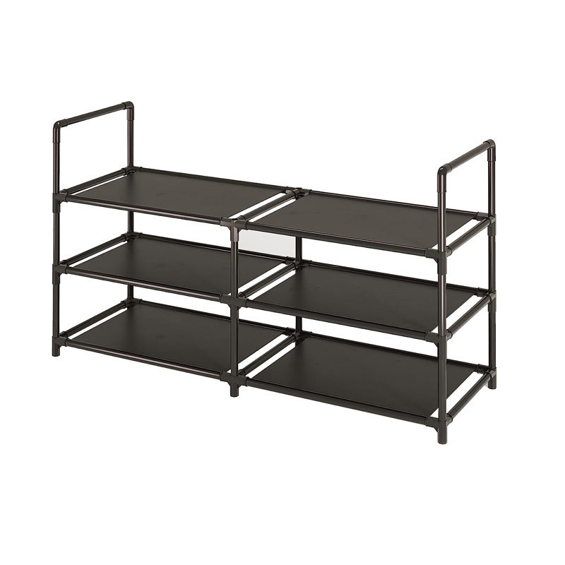 Cross-border hot-selling shoe racks, assembling multi-functional detachable multi-layer simple shelves, storing dormitory shoe cabinets