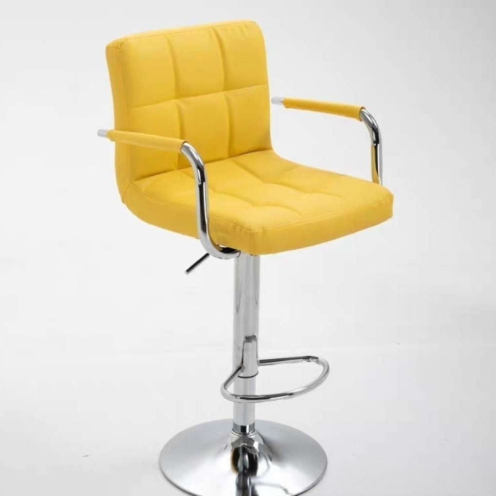 Bar chair household lift rotating high chair simple modern high stool bar stool light luxury back chair