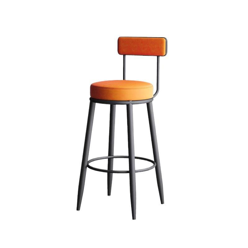 Simple backrest high chair Nordic midisland bar chair Modern bar chair Internet celebrity home bar stool Cafe high stool