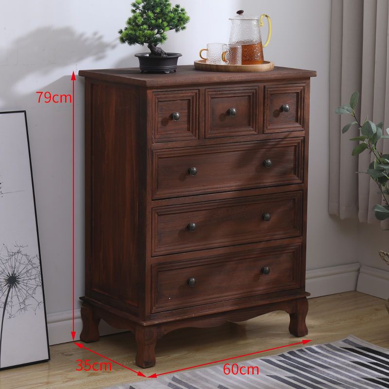 Solid wood dining side cabinet locker living room modern simple tea table against the wall side cabinet storage cabinet household