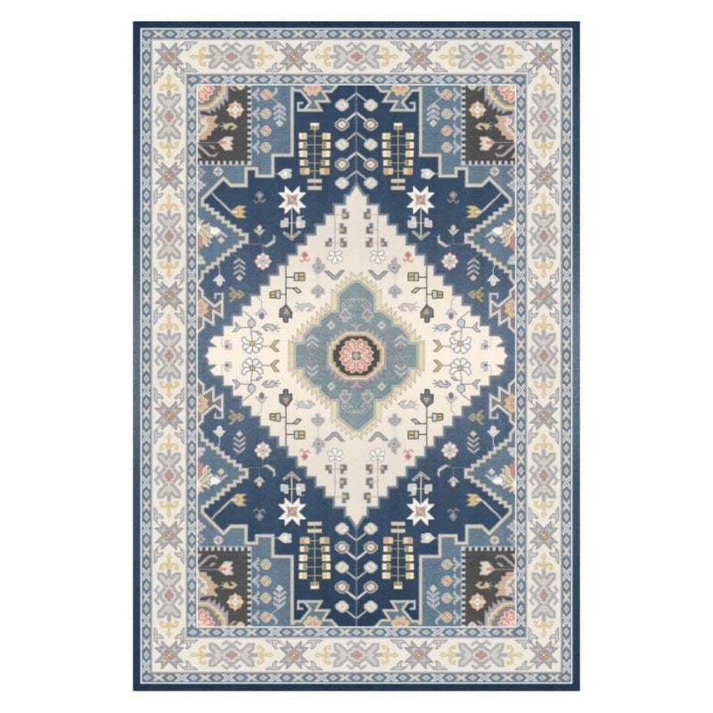 Cross-border Amazon retro living room carpet dirt-resistant and easy to take care of Nordic American sofa bedroom coffee table blanket foldable