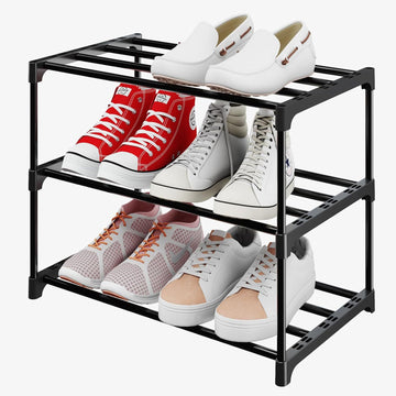 Cross-border hot-selling shoe racks, assembling multi-functional detachable multi-layer simple shelves, storing dormitory shoe cabinets