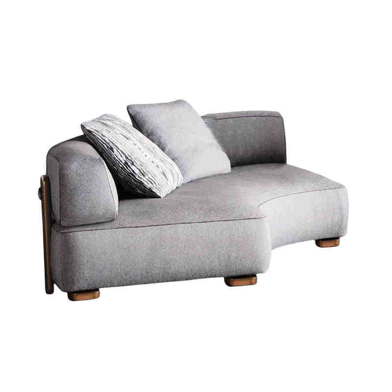 Outdoor courtyard teak sofa hotel outdoor designer garden Nordic homestay manor outdoor sofa combination