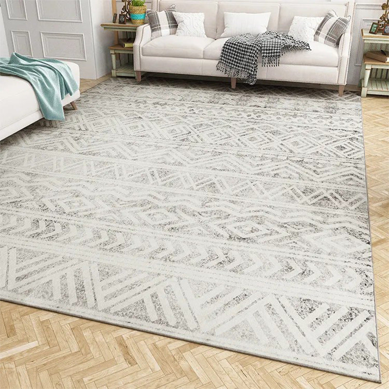 Cross-border non-slip living room carpet floor mat dirt-resistant and easy to take care of American bedroom sofa coffee table blanket bedside short cashmere blanket