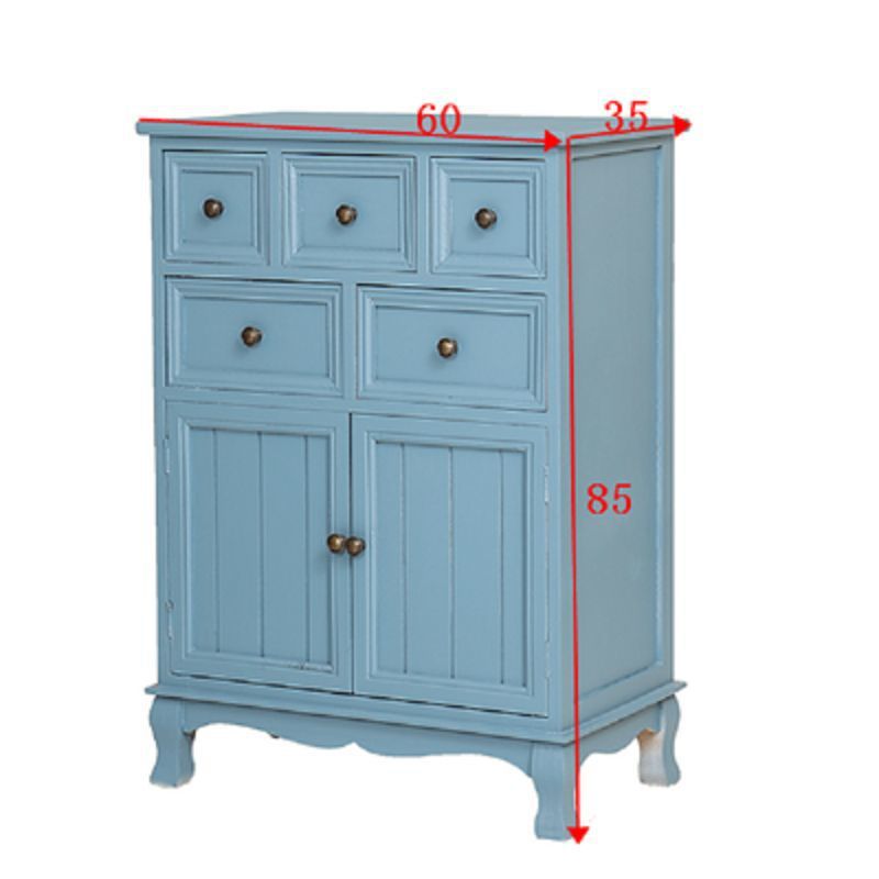 Solid wood dining side cabinet locker living room modern simple tea table against the wall side cabinet storage cabinet household