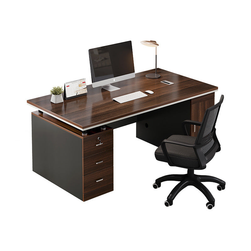 Desk Unit Computer Desk Desktop Simple Modern Desk and Chair Combination Office Staff Boss Desk Household Desk