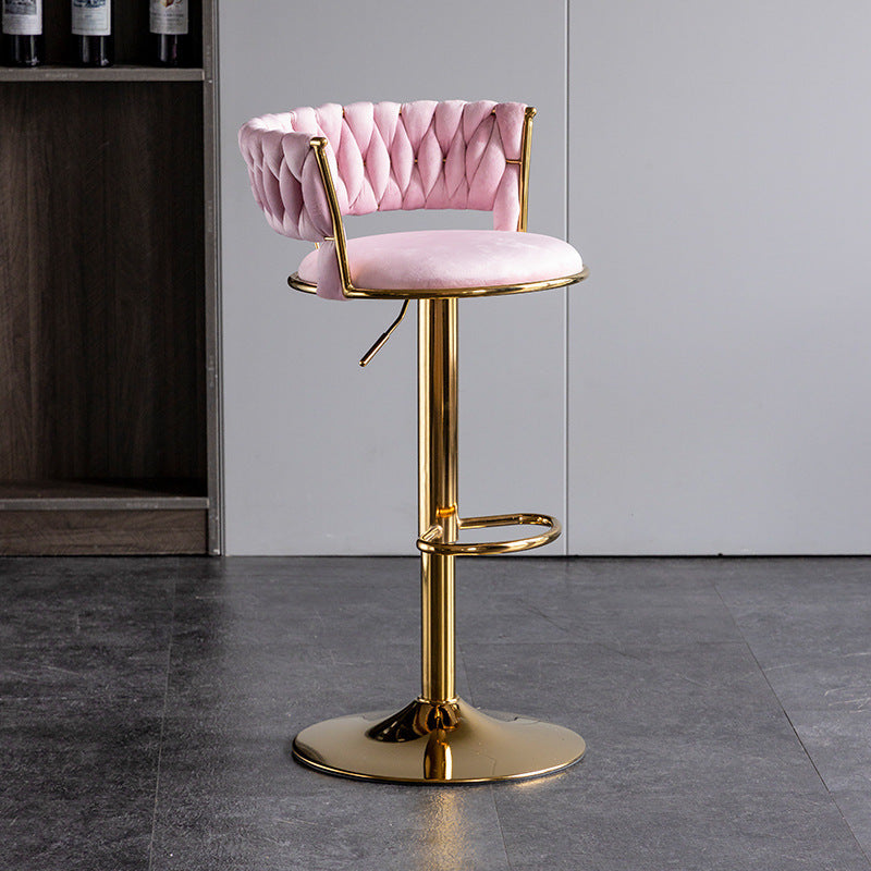 Bar chair lift chair bar front desk stool household high bar stool checkout page bar chair high stool backrest round stool