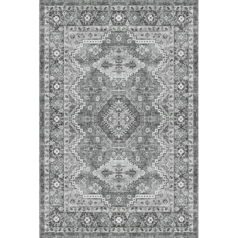 Cross-border Amazon retro living room carpet dirt-resistant and easy to take care of Nordic American sofa bedroom coffee table blanket foldable