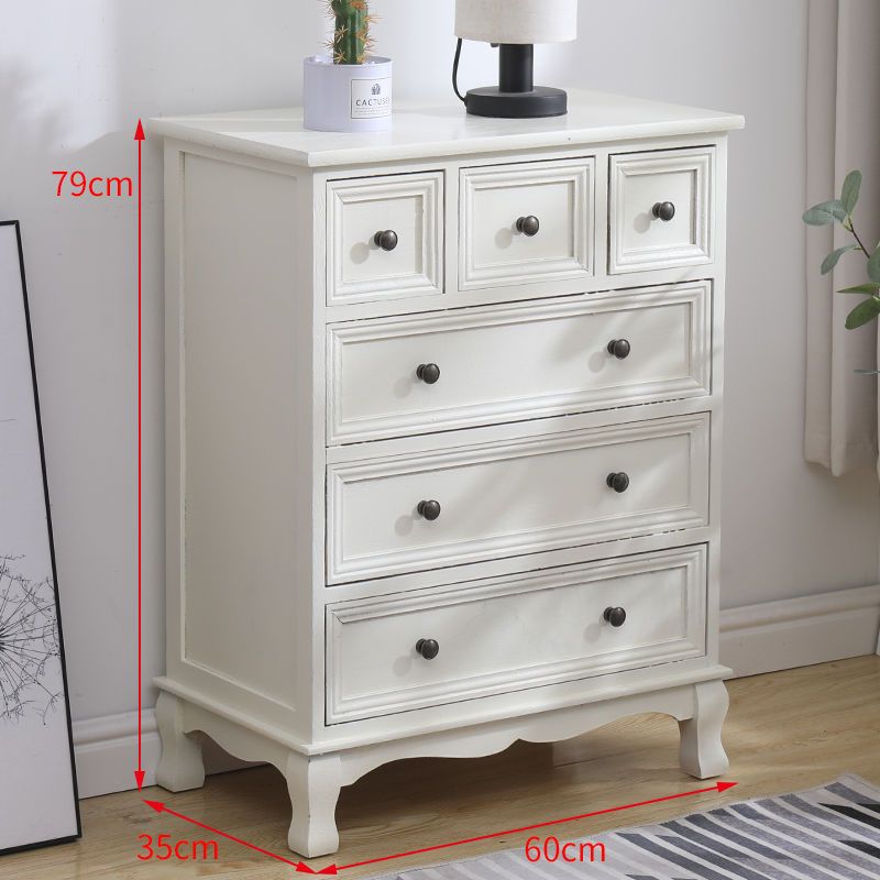 Solid wood dining side cabinet locker living room modern simple tea table against the wall side cabinet storage cabinet household