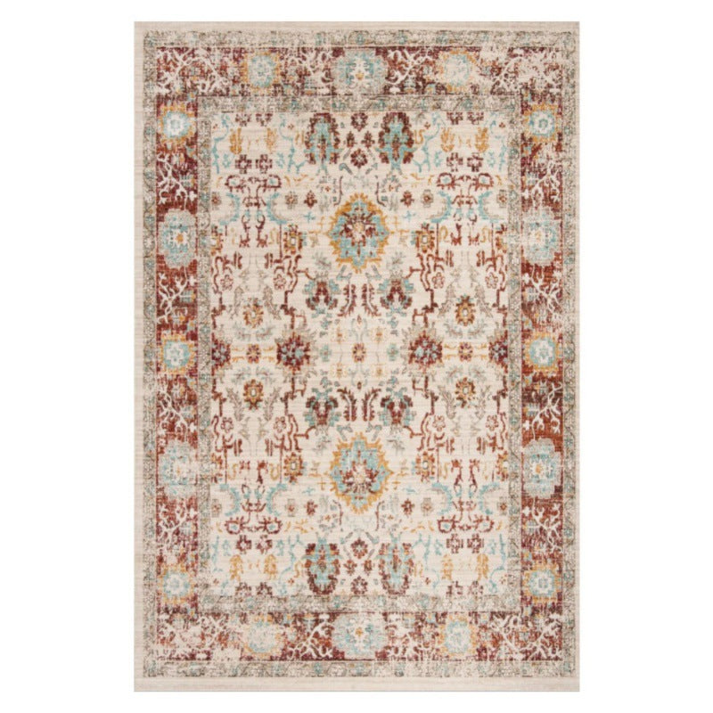 Cross-border Amazon retro living room carpet dirt-resistant and easy to take care of Nordic American sofa bedroom coffee table blanket foldable