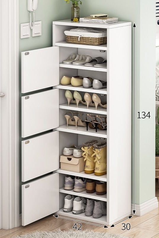 Simple and modern small apartment entry door shoe cabinet entrance cabinet large capacity shoe cabinet household e****mical storage shoes