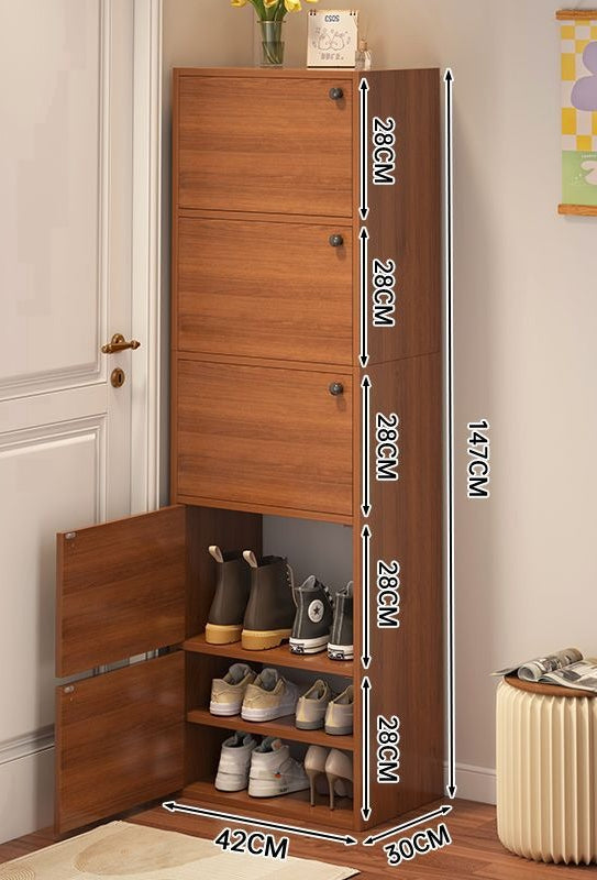 Simple and modern small apartment entry door shoe cabinet entrance cabinet large capacity shoe cabinet household e****mical storage shoes