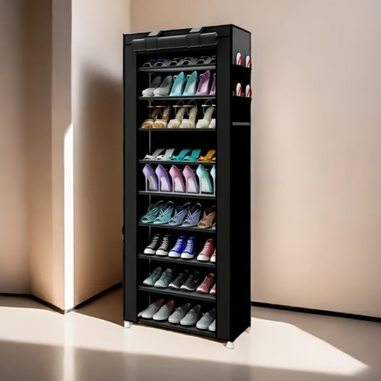 LOHAS Time shoe rack simple cloth shoe cabinet dormitory dust-proof multi-layer storage cabinet, Amazon link is not in stock.