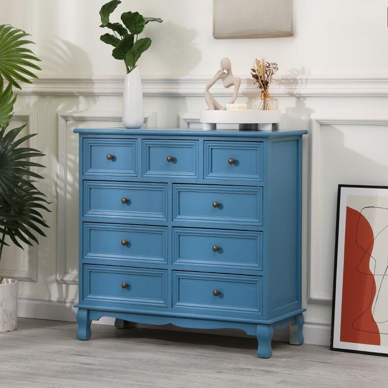 Solid wood dining side cabinet locker living room modern simple tea table against the wall side cabinet storage cabinet household