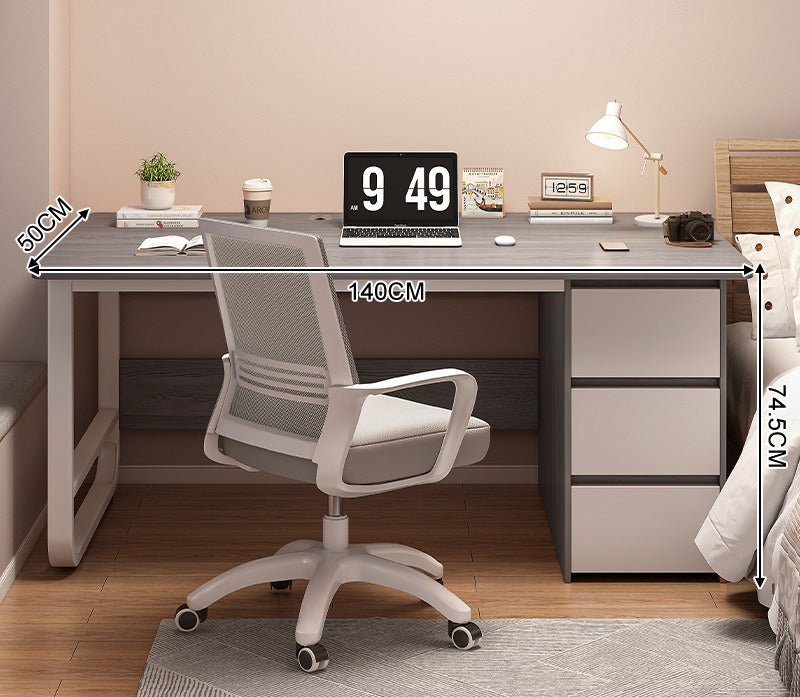Computer desk Bedroom Home student writing desk Adult desk Simple modern rectangular table Workbench