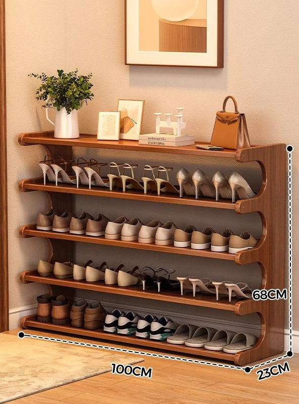 Simple shoe rack, indoor dustproof and e****mical dormitory at the entrance of the home, multi-layer shoe rack, dustproof storage artifact, shoe cabinet