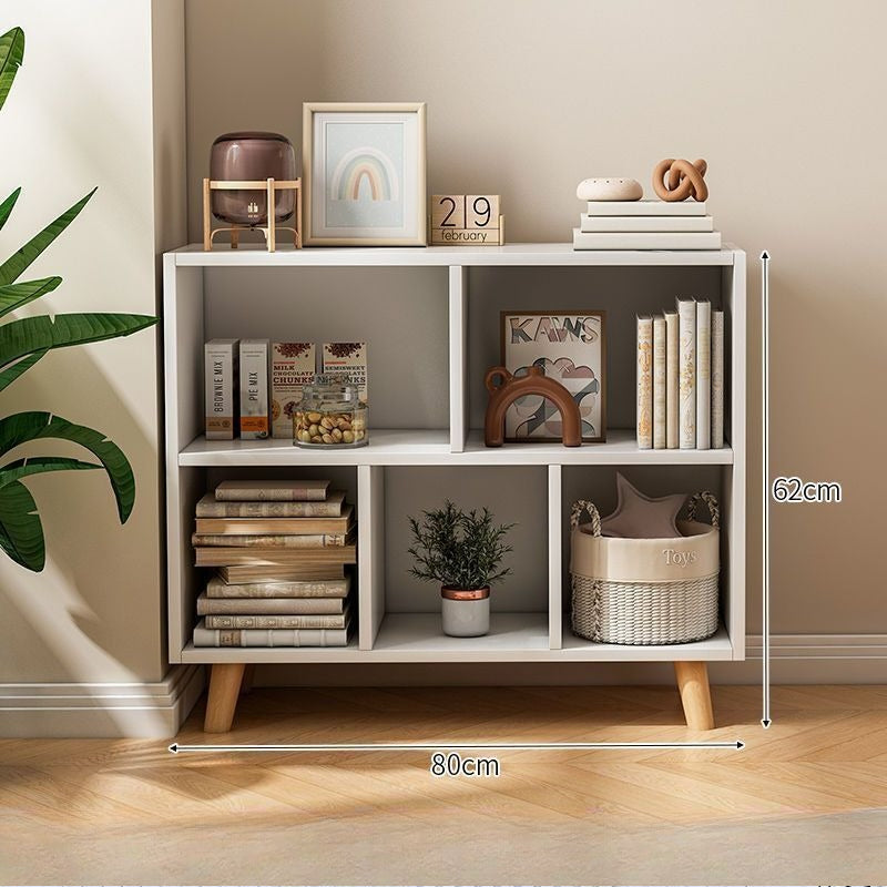 Simple Bookshelf Floor-to-ceiling Household Simple Shelf Locker Simple Modern Student Bookshelf Bookshelf Office Cabinet