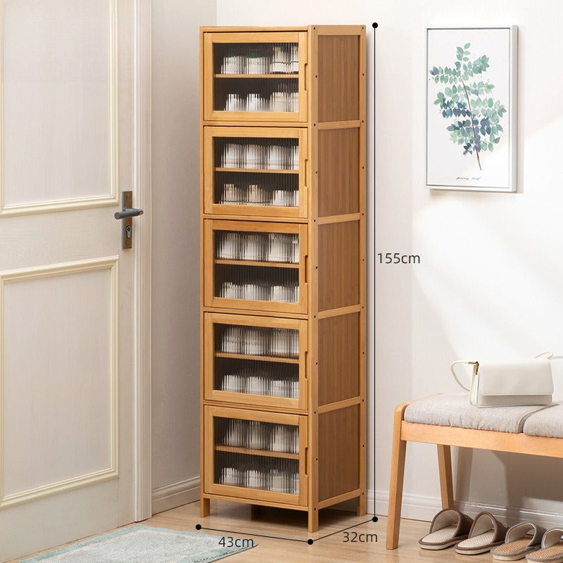 Shoe cabinet high vertical entry cabinet integrated entrance cabinet shoe rack multi-layer door entry shoe rack at the door dust-proof
