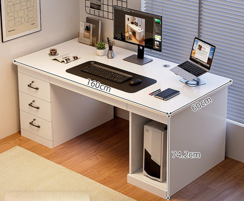 Computer desk Desktop bedroom Home desk with drawers Office desk Simple modern desk Workbench