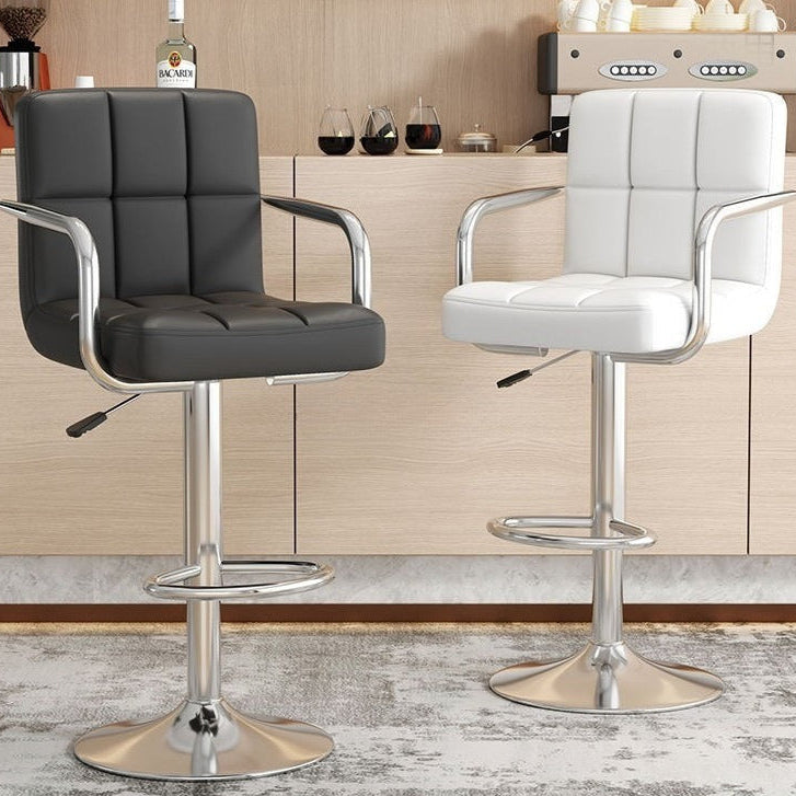 Bar chair household lift rotating high chair simple modern high stool bar stool light luxury back chair