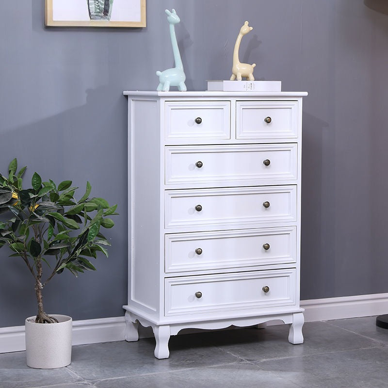 Solid wood dining side cabinet locker living room modern simple tea table against the wall side cabinet storage cabinet household