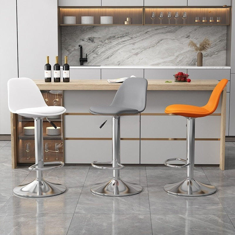 Simple household high stool bar chair bar chair can be lifted and lowered to choose rotating back chair casual chair high chair